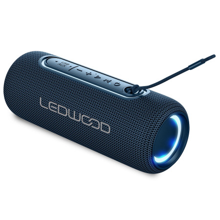Enceinte Nomade Hifi LEDWOOD XTREM140 LD-XT140BT-BLUE, 100W / 10W RMS, Bluetooth 5.0, TWS - Etanche IPX5, Autonomie 6H