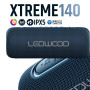 Enceinte Nomade Hifi LEDWOOD XTREM140 LD-XT140BT-BLUE, 100W / 10W RMS, Bluetooth 5.0, TWS - Etanche IPX5, Autonomie 6H