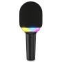 Microphone Karaoké Ledwood SINGMASTER, Effet LED RGB, Bluetooth, Effet 5 Voix, sur batterie 4H, Enceinte 15W, Recharge USB-C