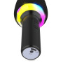 Microphone Karaoké Ledwood SINGMASTER, Effet LED RGB, Bluetooth, Effet 5 Voix, sur batterie 4H, Enceinte 15W, Recharge USB-C