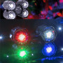 Jeu de Lumière FXLab G017KG - Effet à 4 Cristal LED - Lampe de scène/fêt, multicolore avec contrôleur son/lumière intégré