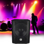 Caisson bi-amplifié 600W - BM Sonic 1208-SOLO - Fonction USB Bluetooth, Boomer 30cm 12" - Réglages séparés graves et aigus