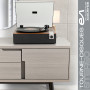 Tourne-disque Vinyle Evidence Acoustics EA-PL200-WOOD - Haut-parleurs intégrés 40 watts PMPO - 33, 45 et 78 tours - Bluetooth