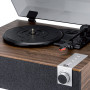 Tourne-disque Vinyle Evidence Acoustics EA-PL200-WOOD - Haut-parleurs intégrés 40 watts PMPO - 33, 45 et 78 tours - Bluetooth