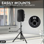 Enceinte Sonorisation Gemini Sound AS-2112BT Système de PA Bluetooth, 12 Woofer 1500W Haut-parleurs DJ, Bluetooth SD USB FM XLR