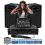 Pack Sono 300W Bm Sonic BMS-DJ300-USB-BT Initiation DJ Enceintes Ampli Table de Mixage Bluetooth, Kit d'éclairage Xperformer LED