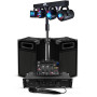 Pack Sono 300W Bm Sonic BMS-DJ300-USB-BT Initiation DJ Enceintes Ampli Table de Mixage Bluetooth, Kit d'éclairage Euphoria LED