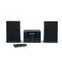THOMSON Système Audio Compact MIC123BT Cosy Hi-Fi Stéréo Bluetooth Lecteur CD Radio USB 50W Noir