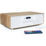 Thomson COSY MIC301IBT – Micro-chaîne stéréo Bluetooth 60W avec CD, USB et chargeur sans fil