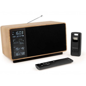 Thomson WS202TBK – Enceinte Bluetooth avec Station Météo et Radio FM