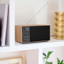 THOMSON Station Météorologique Bluetooth Haut-Parleur Radio FM WS202TBK 15W Capteur Sans Fil