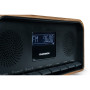 Thomson RT850BT – Radio-réveil & Enceinte Bluetooth Vintage 30W avec Radio FM et Double Alarme