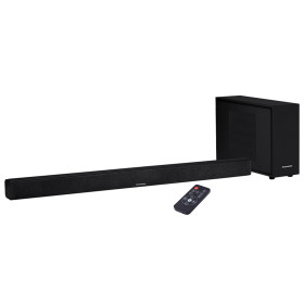 THOMSON SB250BT Barre de son 2.1 avec Caisson de Basses – Bluetooth, HDMI ARC, USB, Optique, TV