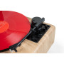 Chaîne HiFi avec platine vinyle intégrée, MIC300TT THOMSON, Système stéréo, Lecteur CD, Bluetooth, 60W, RADIO FM,Affiche l’heure