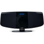 THOMSON Micro-chaîne MIC400BT Bluetooth 5.3 Radio FM 30W Réveil Vintage Noir CD USB AUX Télécommande