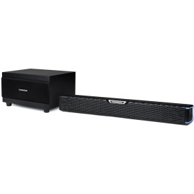 THOMSON SB60BTS 120W Bluetooth 2.1 Soundbar met Draadloze Subwoofer Zwart