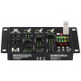 Pronomic DX-30BTU USB MKII Table de mixage DJ Bluetooth 3 canaux - Fonction Cue - Lecteur USB/MP3 - 2 entrées micro Talkover - A