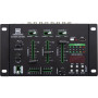 Pronomic DX-30BTU USB MKII 3-Kanal-Bluetooth-DJ-Mischpult – Cue-Funktion – USB-/MP3-Player – 2 Mikrofon-Eingänge mit Talkover-Fu