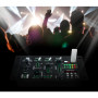 Pronomic DX-30BTU USB MKII: mesa de mezclas para DJ con Bluetooth de 3 canales - Función Cue - Reproductor USB/MP3 - 2 entradas 