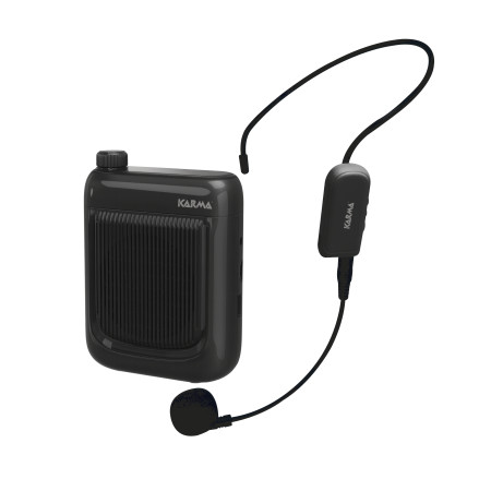 Microphone serre tête sans fil 2.4 ghz avec amplificateur a batterie autonomie 5 heures