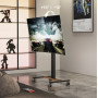Support TV sur roulettes pour TV de 34 a 55 pouces, inclinable,  vesa 400x400 max