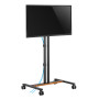 Support TV sur roulettes pour TV de 34 a 55 pouces, inclinable,  vesa 400x400 max