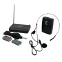 Système de microphone radio à bande NJS NJS220 VHF, 174,1 MHz