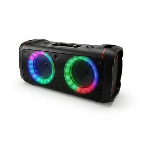 Enceinte portable Bluetooth V5.2 INOVALLEY sur batterie HP360 400 W Noir radio USB carte sd
