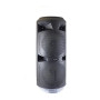 inovalley Enceinte Bluetooth sans fil 450W karaoké USB tuner FM LED noir KA03-XXL