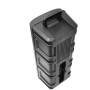 Enceinte Karaoké Lumineuse - Inovalley - Ka25-fire - Bluetooth V5.0 - 64 Cm - 850 W - Noir- USB - télécommande