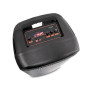 Enceinte Karaoké Lumineuse - Inovalley - Ka25-fire - Bluetooth V5.0 - 64 Cm - 850 W - Noir- USB - télécommande