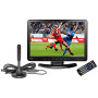 TV-110-DVD Téléviseur LCD 15,4 pouces Lecteur DVD intégré TNT HDMI USB SD Noir