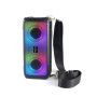 INOVALLEY HP345-B Enceinte Bluetooth lumineuse 10W LEDs TWS FM USB SD AUX Noir