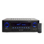 Evidence Acoustics 5.1 Home Cinema-set met Bluetooth-kolommen, USB-versterker en karaoke, zwart