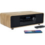 THOMSON Bluetooth-Mikroanlage 60 W mit CD, USB und FM, Induktionsladung, schwarz MIC300IBT, AUX-IN-Eingang mit 3,5-mm-Klinkenste