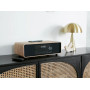THOMSON Bluetooth-Mikroanlage 60 W mit CD, USB und FM, Induktionsladung, schwarz MIC300IBT, AUX-IN-Eingang mit 3,5-mm-Klinkenste