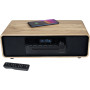 THOMSON Microchaîne Bluetooth 60W CD USB FM, Charge Induction Noir MIC300IBT, Entrée AUX-IN jack 3,5 mm (câble inclus)