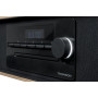 THOMSON Bluetooth-Mikroanlage 60 W mit CD, USB und FM, Induktionsladung, schwarz MIC300IBT, AUX-IN-Eingang mit 3,5-mm-Klinkenste