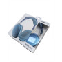 KoolStar KS280 Plus Cuffie audio blu con jack da 3,5 mm, ergonomiche, con isolamento acustico