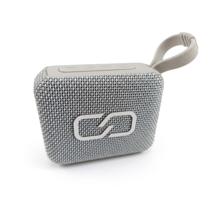LEDWOOD XS40 Enceinte Bluetooth 5.3 Grise 5W TWS IPX4 Portable Micro SD Autonomie 16h