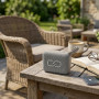 LEDWOOD XS40 Enceinte Bluetooth 5.3 Grise 5W TWS IPX4 Portable Micro SD Autonomie 16h