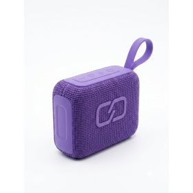 LEDWOOD XS40 Enceinte Bluetooth 5.3 Violette 5W TWS IPX4 Portable Micro SD Autonomie 16h