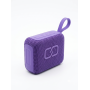 LEDWOOD XS40 Enceinte Bluetooth 5.3 Violette 5W TWS IPX4 Portable Micro SD Autonomie 16h