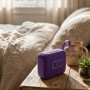 LEDWOOD XS40 Enceinte Bluetooth 5.3 Violette 5W TWS IPX4 Portable Micro SD Autonomie 16h
