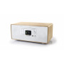 MUSE M-695-DBTW Enceinte Bluetooth Salon 60W CD DAB+ FM NFC USB 32Go Blanc