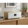 MUSE M-695-DBTW Enceinte Bluetooth Salon 60W CD DAB+ FM NFC USB 32Go Blanc