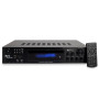 Evidence Acoustics Pack HiFi Home-Cinéma Enceintes Colonne 3 voies + Ampli 7360 Bluetooth USB 1000W PMPO 2 Micros Karaokés