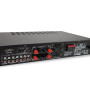 Evidence Acoustics Pack HiFi Home-Cinéma Enceintes Colonne 3 voies + Ampli 7360 Bluetooth USB 1000W PMPO 2 Micros Karaokés
