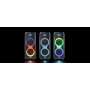 MUSE M-1957-DJ Altoparlante autonomo Bluetooth da festa 800 W con batteria e luci RGB multicolori, microfono con cavo, nero