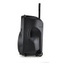 Altoparlante portatile da 800 W con batteria integrata - 12" con LED RGB - USB/MICRO SD/BT/FM + Micro VHF + Telefono
